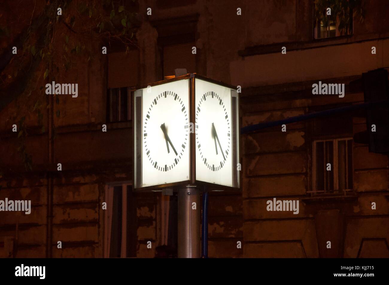 Zeit laufen sehr langsam, wenn Sie arbeiten. Stockfoto