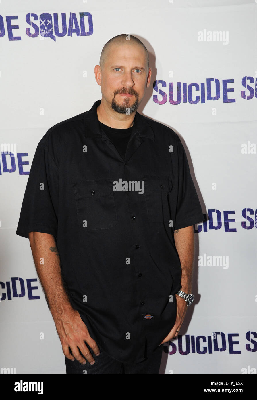 MIAMI, FL JULI 25 David Ayer wird bei der 