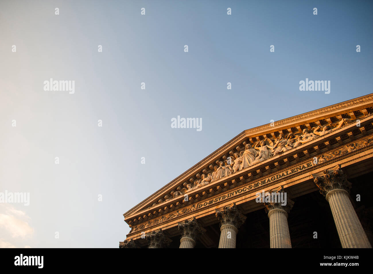 Kirche La Madeleine, Paris. 1763. Frankreich. Stockfoto