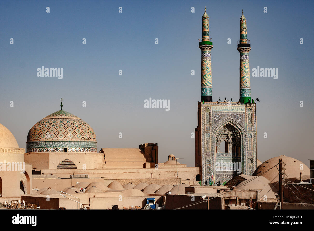 Shiraz, der Stadt, die aus der Wüste kam Stockfoto