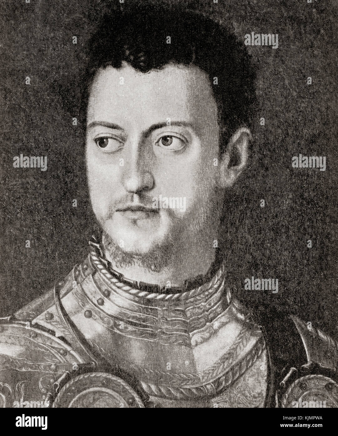 Cosimo di Giovanni De' Medici namens 'The Elder', 1389 - 1464. italienischen Bankier und Politiker. Von hutchinson Geschichte der Nationen, veröffentlicht 1915. Stockfoto