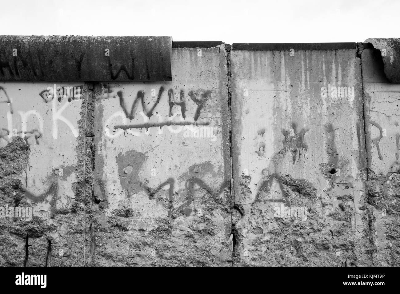Berliner Mauer, Berlin, Deutschland, Europa Stockfoto