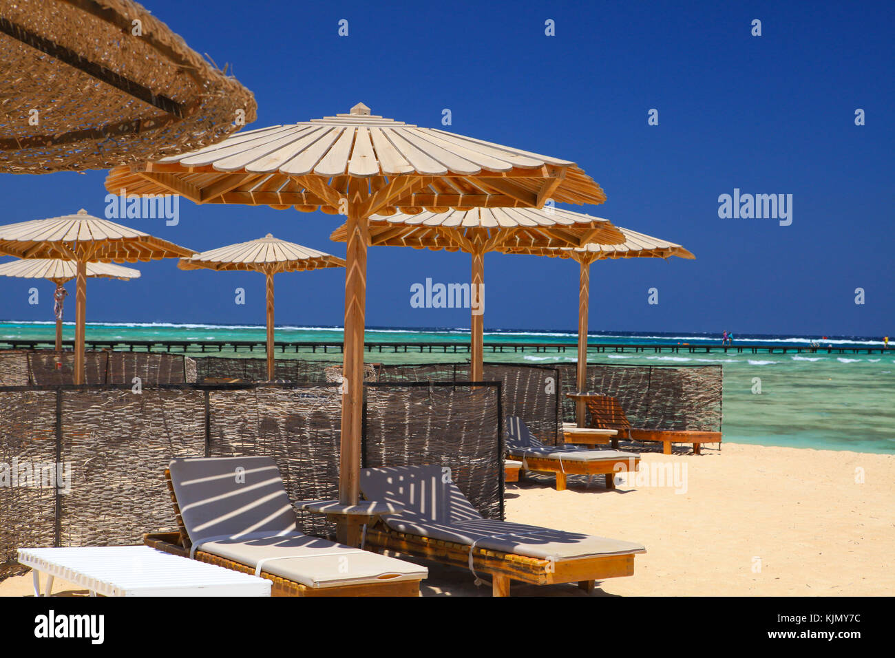 Marine Landschaft von Marsa Alam (Red Sea), Ägypten Stockfoto