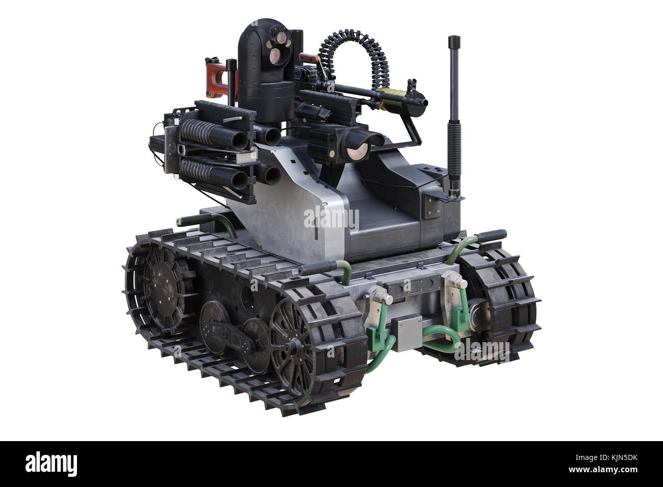 Militärische Roboter Tank Stockfoto