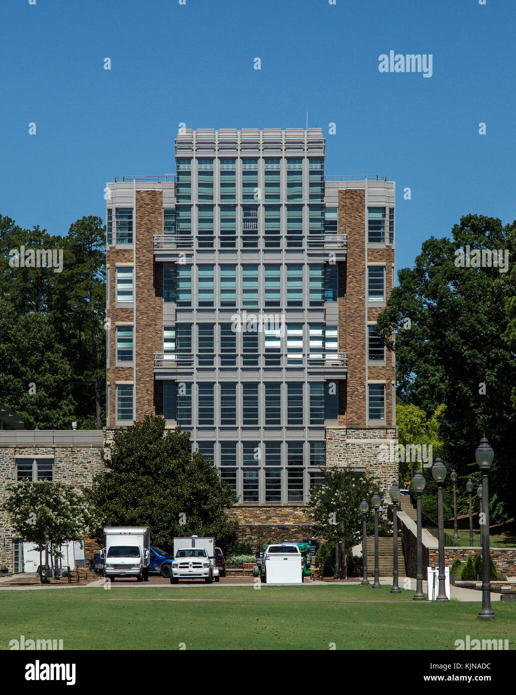 Duke University - Bürogebäude Trainer Mike Krzyzewski Stockfoto