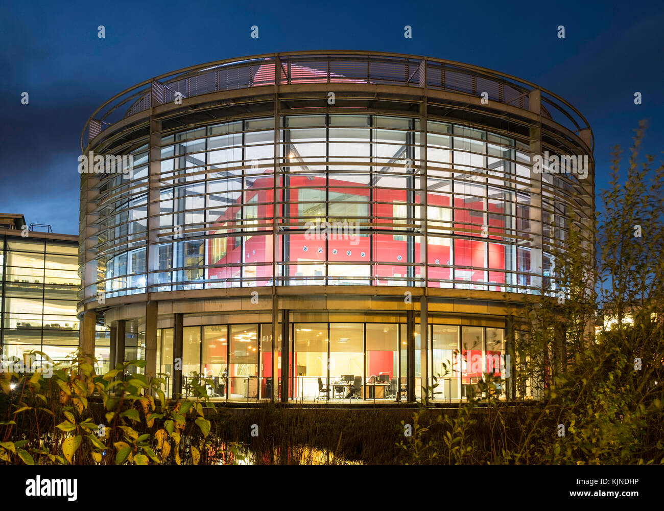 Hauptsitz von BT im Geschäftsviertel Edinburgh Park in Edinburgh, Schottland, Großbritannien Stockfoto