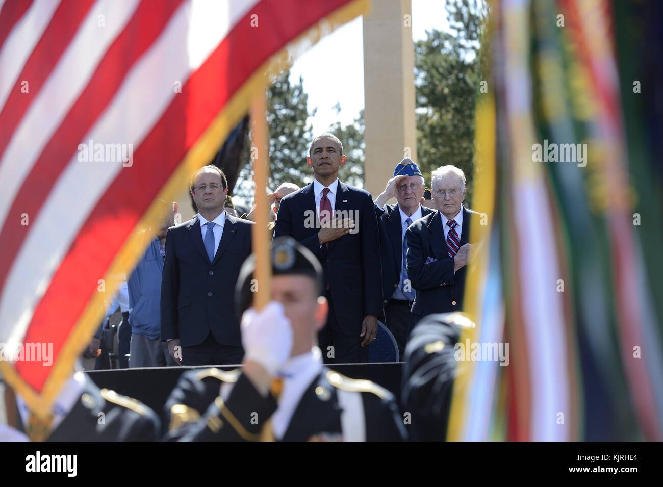 PARIS, FRANKREICH - 2014: DATEIFOTOS - Francois Hollande, Präsident Barack Obama Leute: Francois Hollande, Präsident Barack Obama Stockfoto