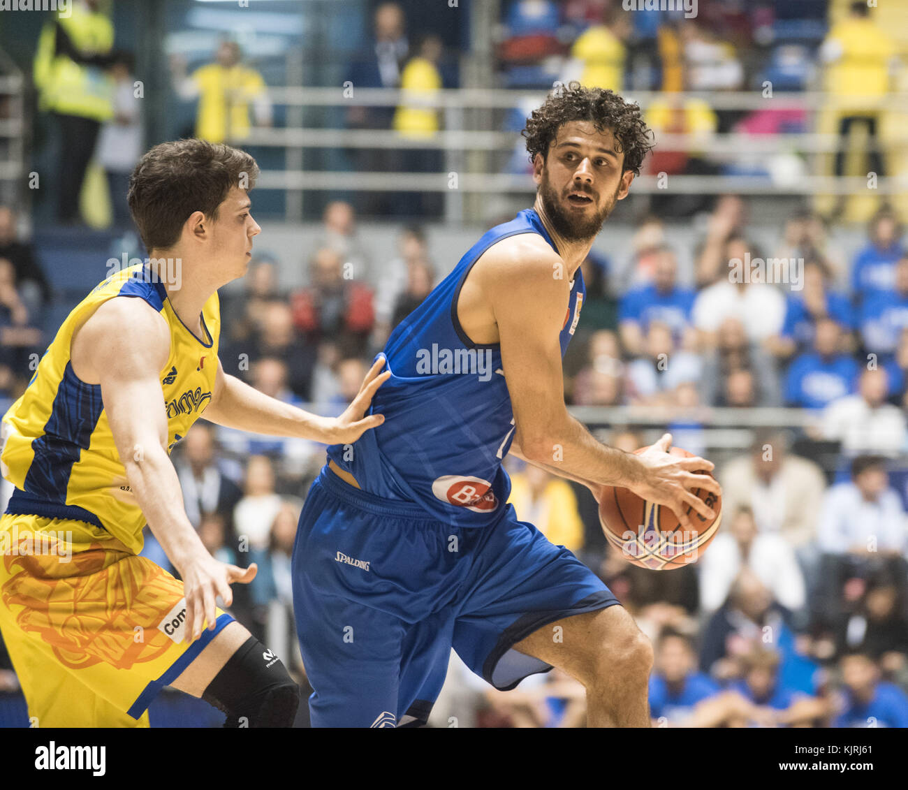 Turin, Italien. 24 Nov, 2017. Luca VITALI (Italien) während der Basketball Match: Fiba Basketball WM 2019 Qualifier. Italien gegen Rumänien. Italien gewann 75-70 an Pala ruffini in Turin, Italien, 24. November 2017. Quelle: Alberto gandolfo/Pacific Press/alamy leben Nachrichten Stockfoto