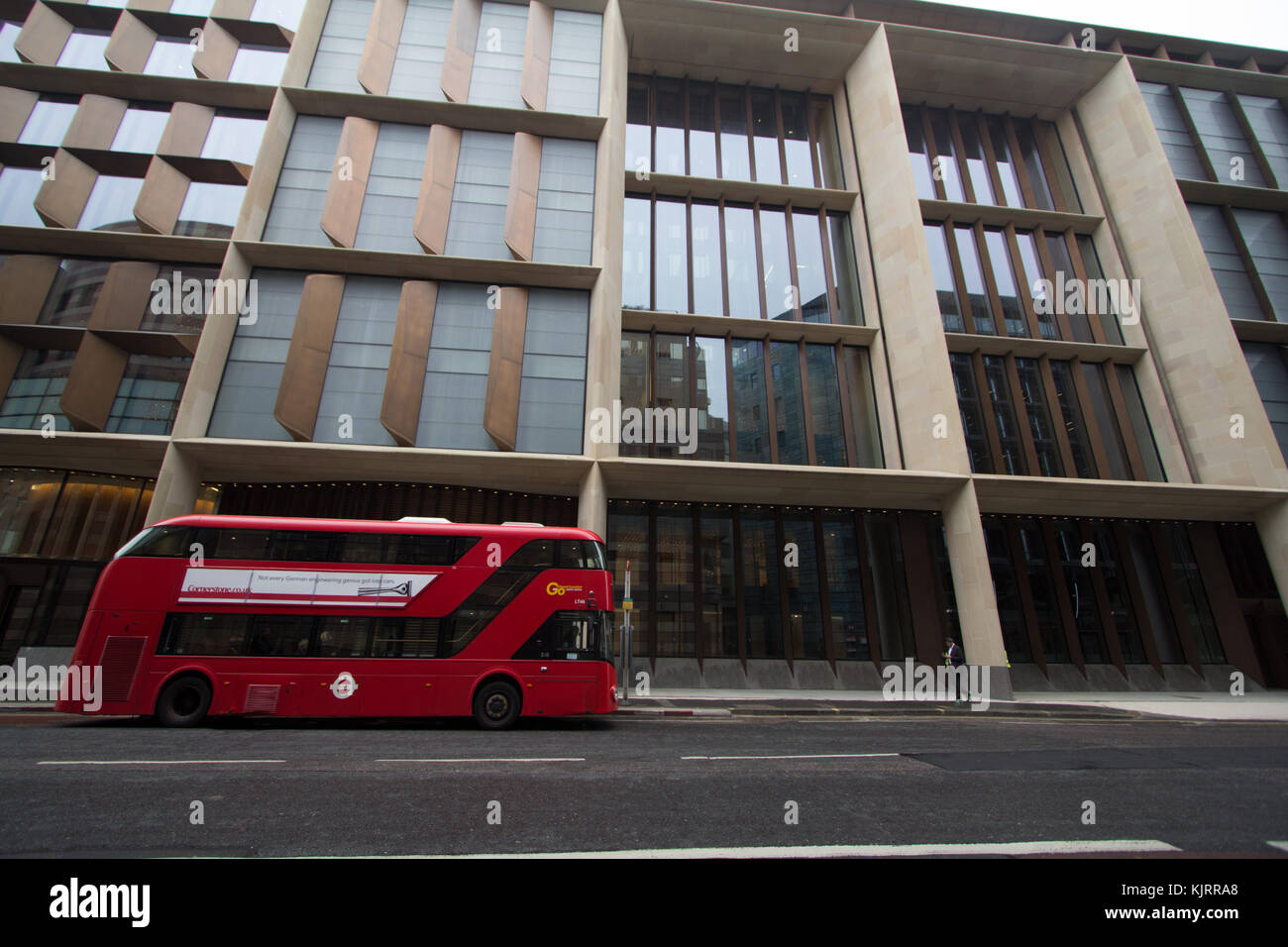 Bloomberg europäischen Hauptsitz in London, 2017 eröffnet Stockfoto