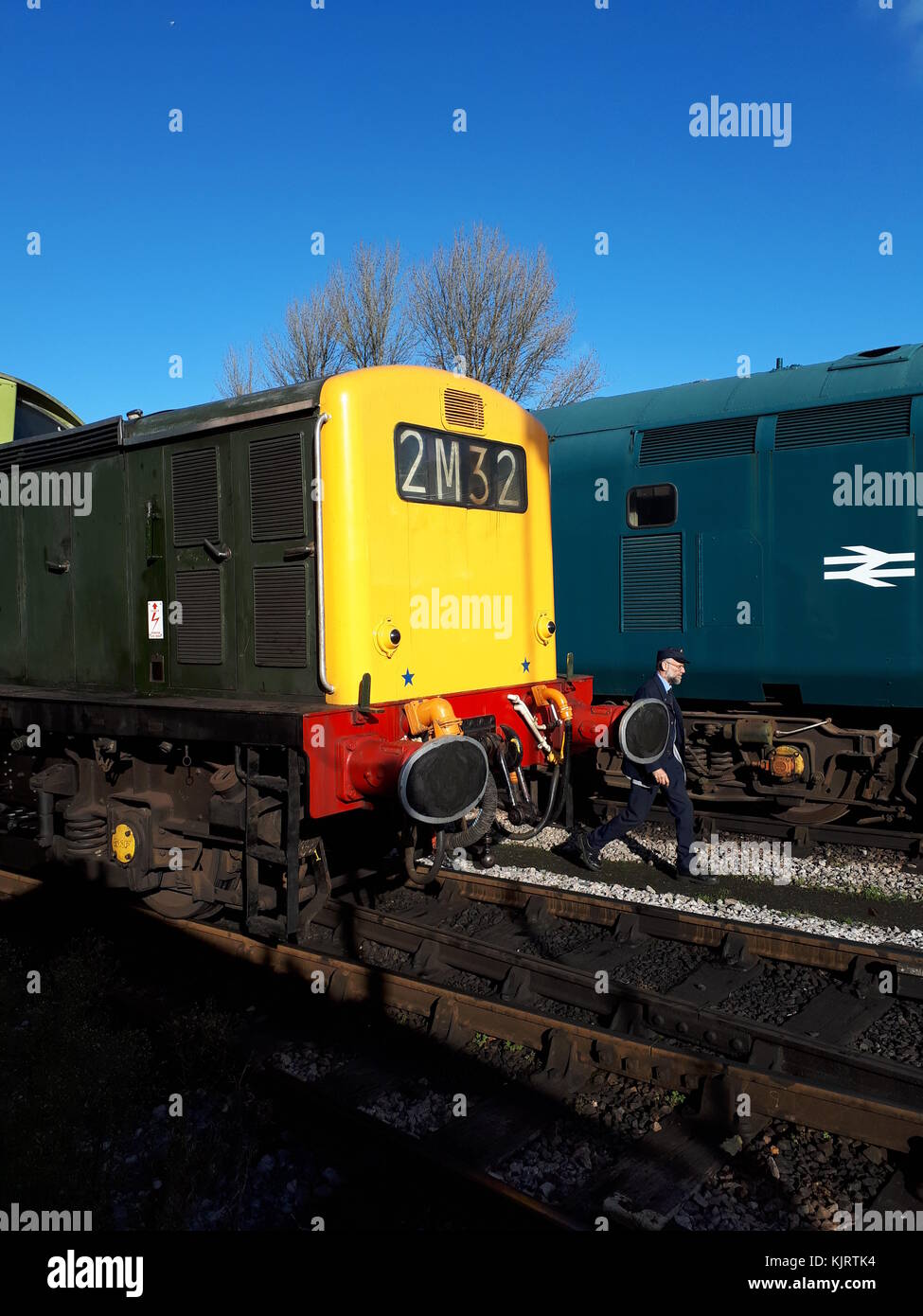 Vintage Heritage Diesel Trains South Devon Railway Diesel Gala 2017 Stockfoto