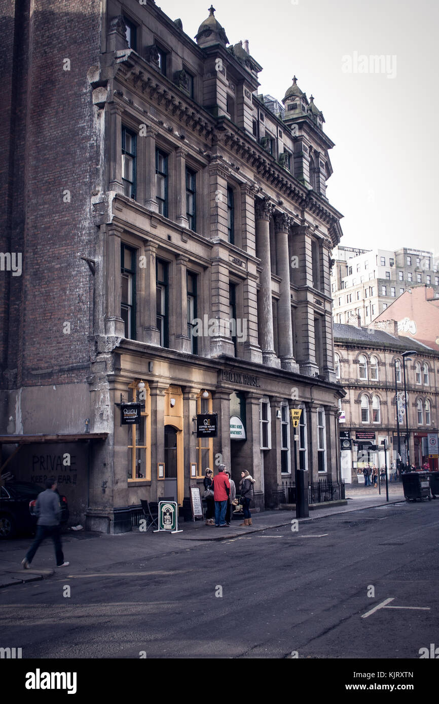 Newcastle Straße Stockfoto