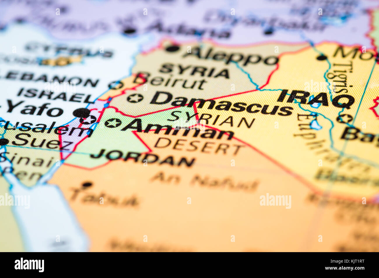 picture Amman Jordan On World Map alamy