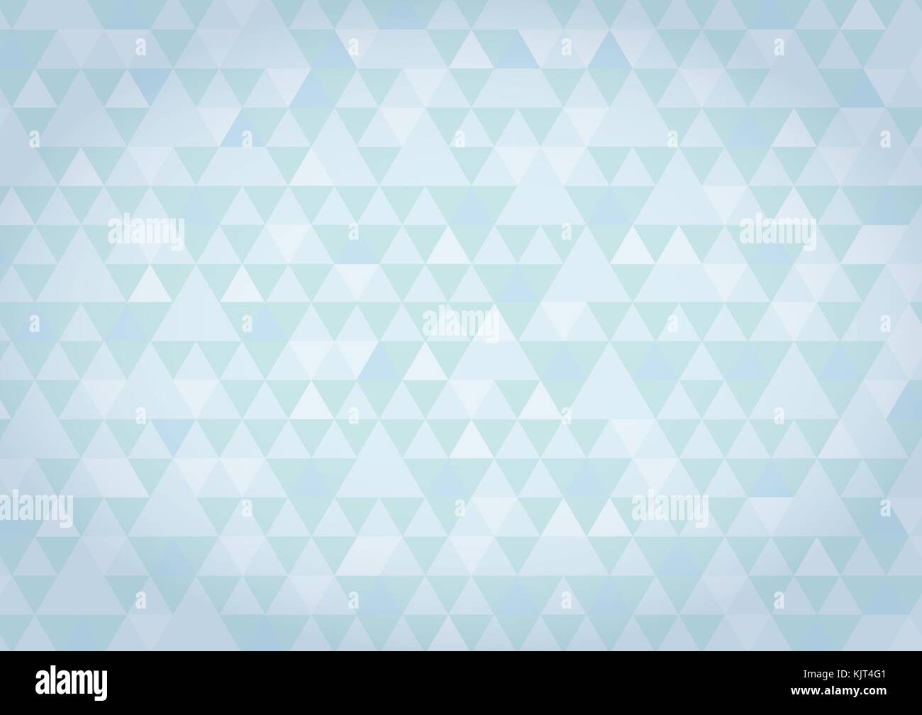 Format A3 blau Mosaik Dreiecke Muster strukturierte blauer Hintergrund Stock Vektor