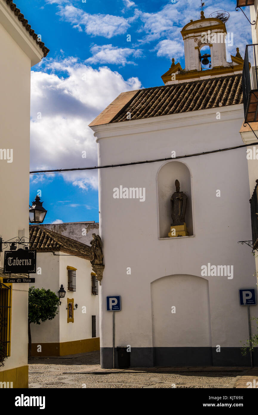 Kirche des hl. Basilius, Barrio de San Basilio Viertel, Córdoba, Andalusien, Spanien Stockfoto