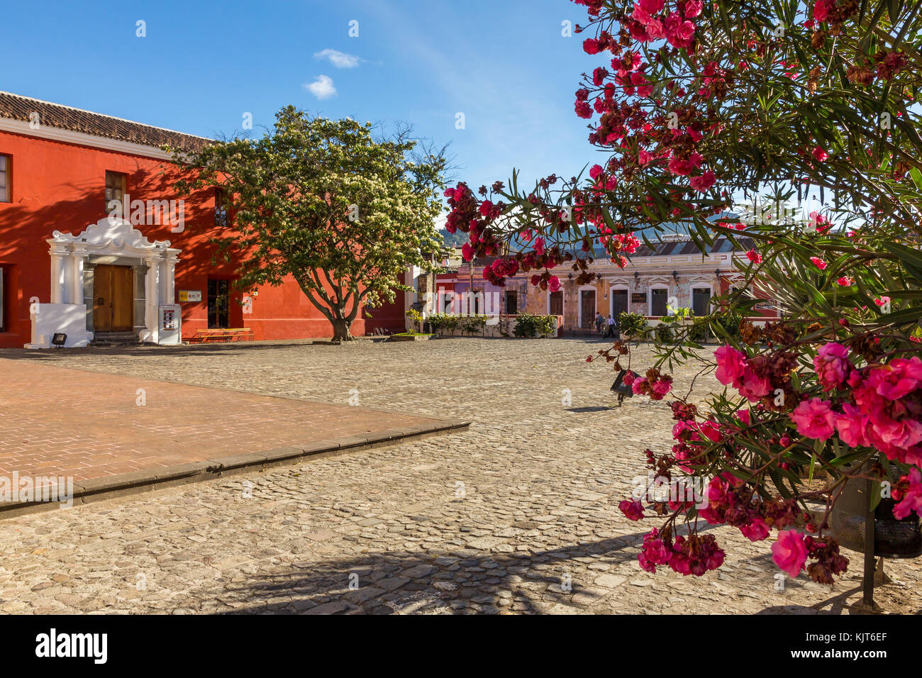 Convento de la Compania de Jesus - Antigua - Guatemala Stockfoto