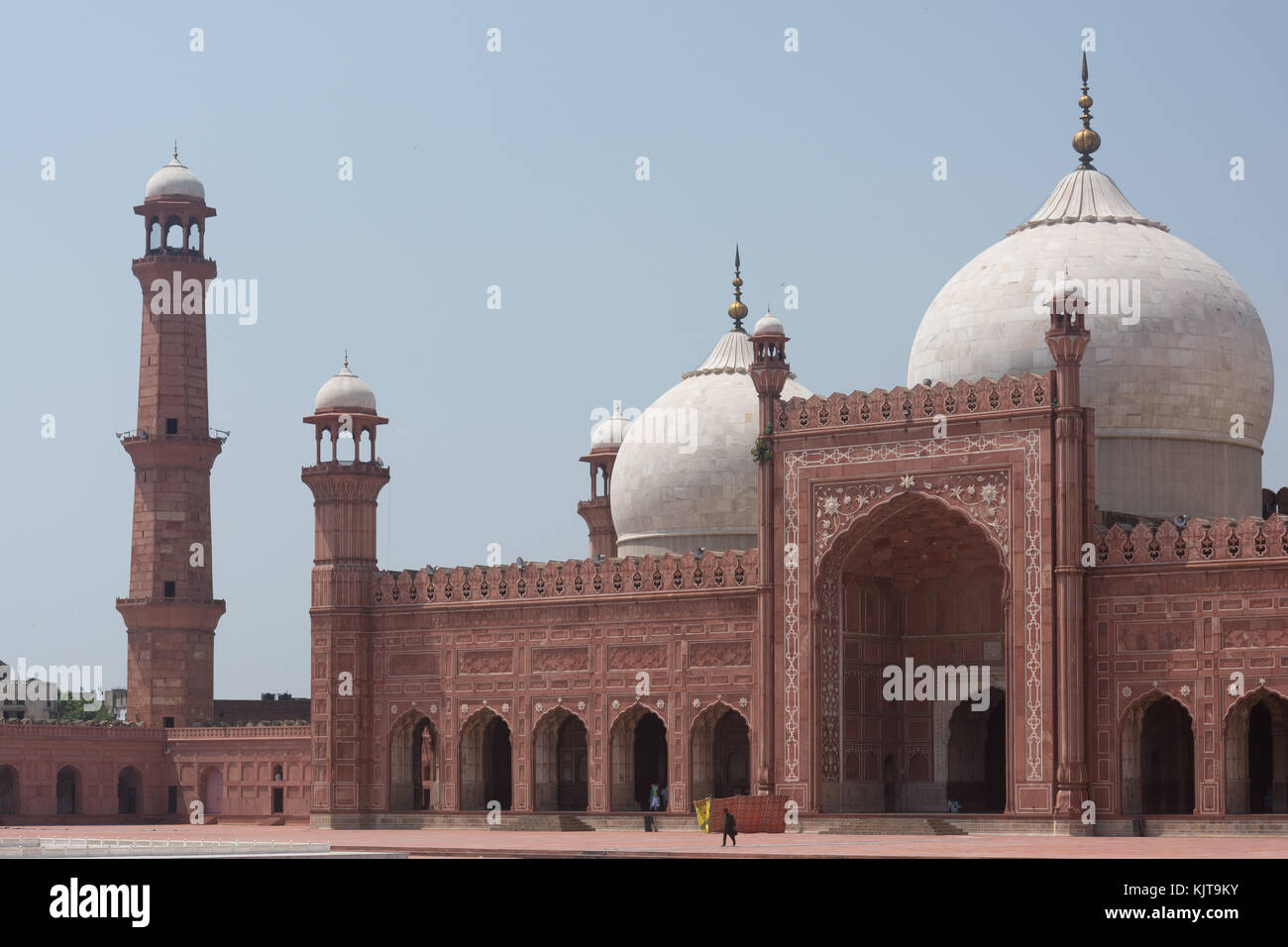 Badshahi Moschee - Lahore, Pakistan. Stockfoto