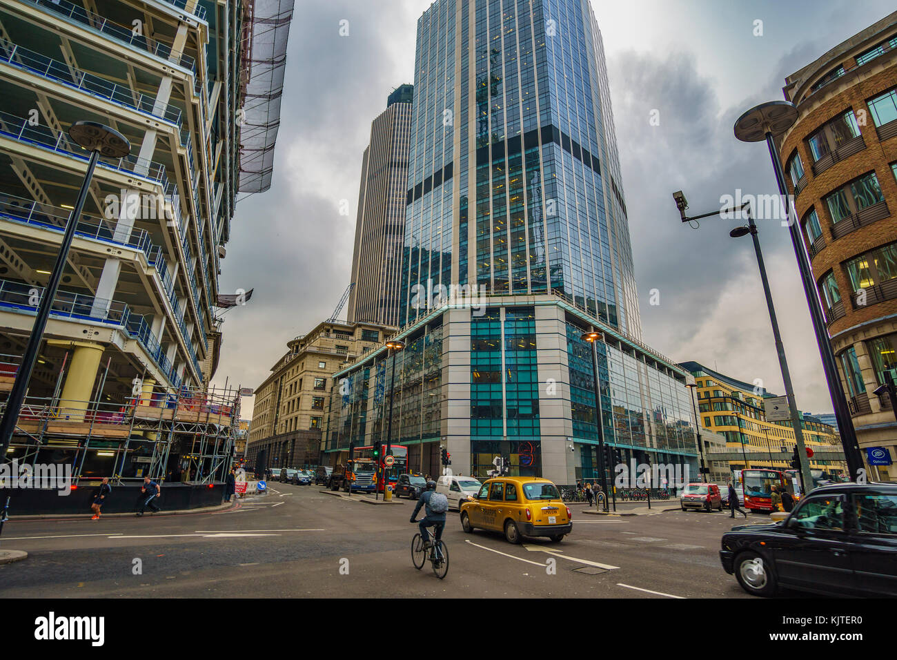 Moderne Architektur in London, England, Vereinigtes Königreich, Europa. Stockfoto