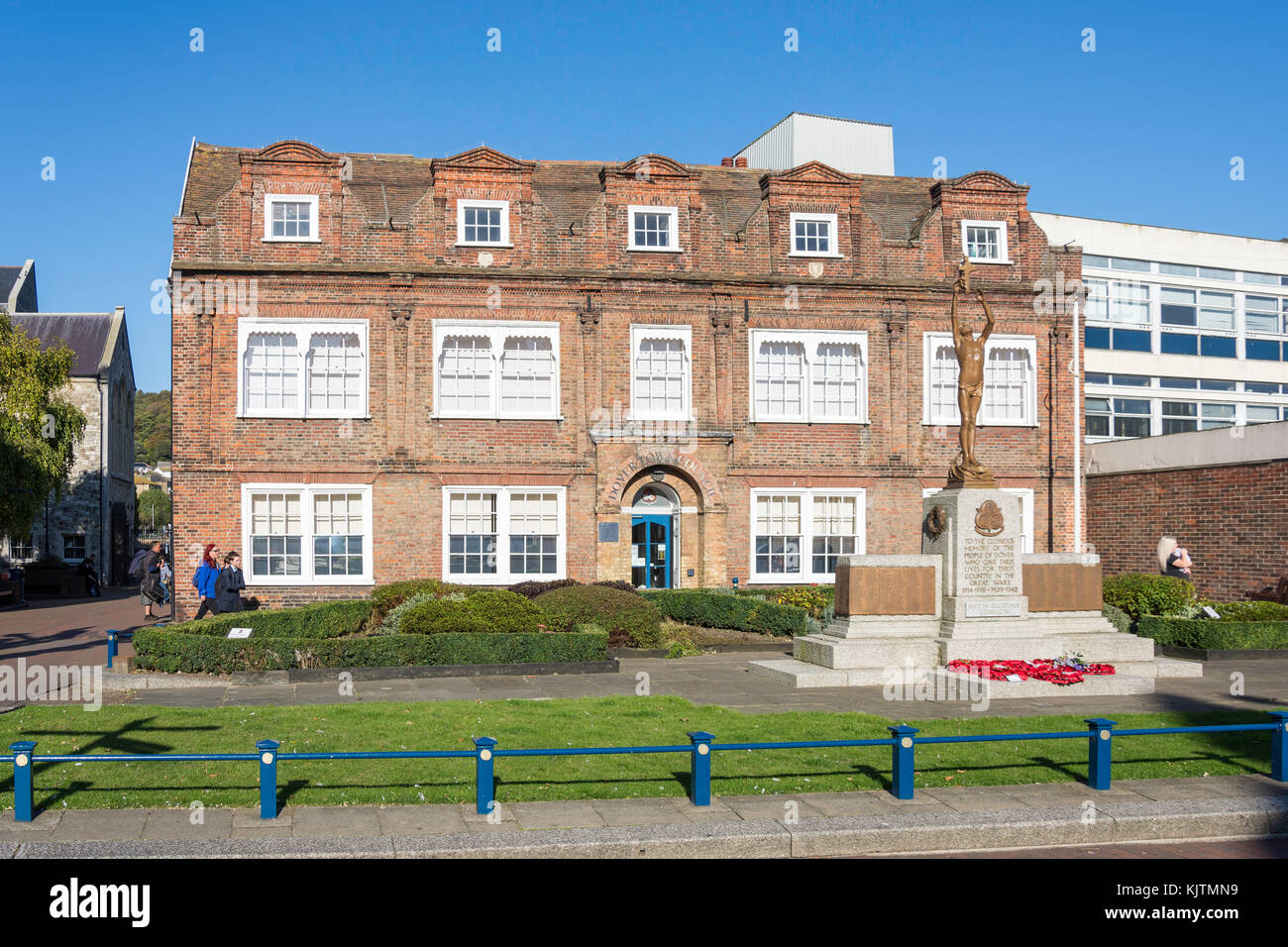 Dover Stadt Rat, Maison Dieu Haus, Biggin Street, Dover, Kent, England, Vereinigtes Königreich Stockfoto