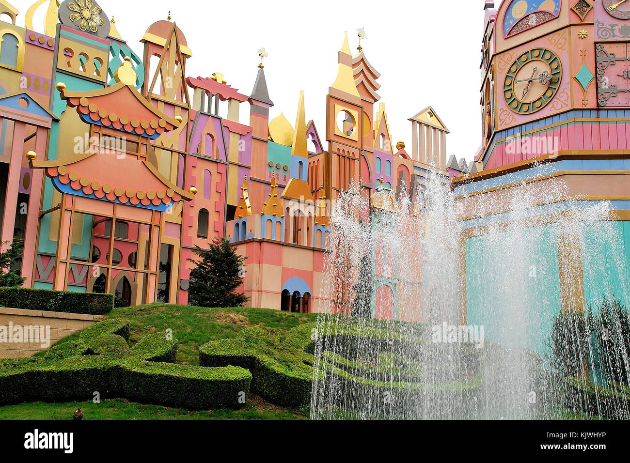 Es ist eine kleine Welt, Disneyland, Paris, Frankreich Stockfoto