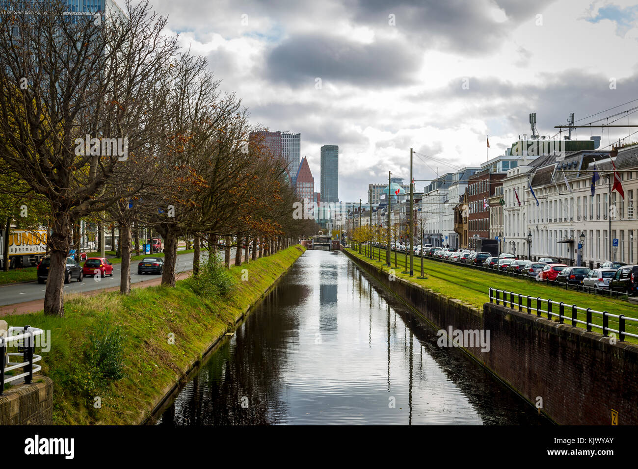 Stadt Den Haag in den Niederlanden Stockfoto