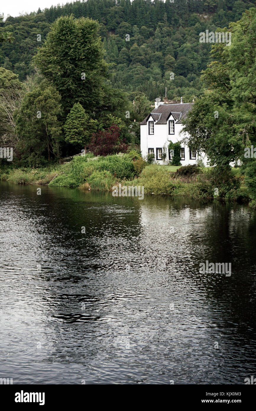 Fluss Teith callander stirlngshire Schottland Stockfoto