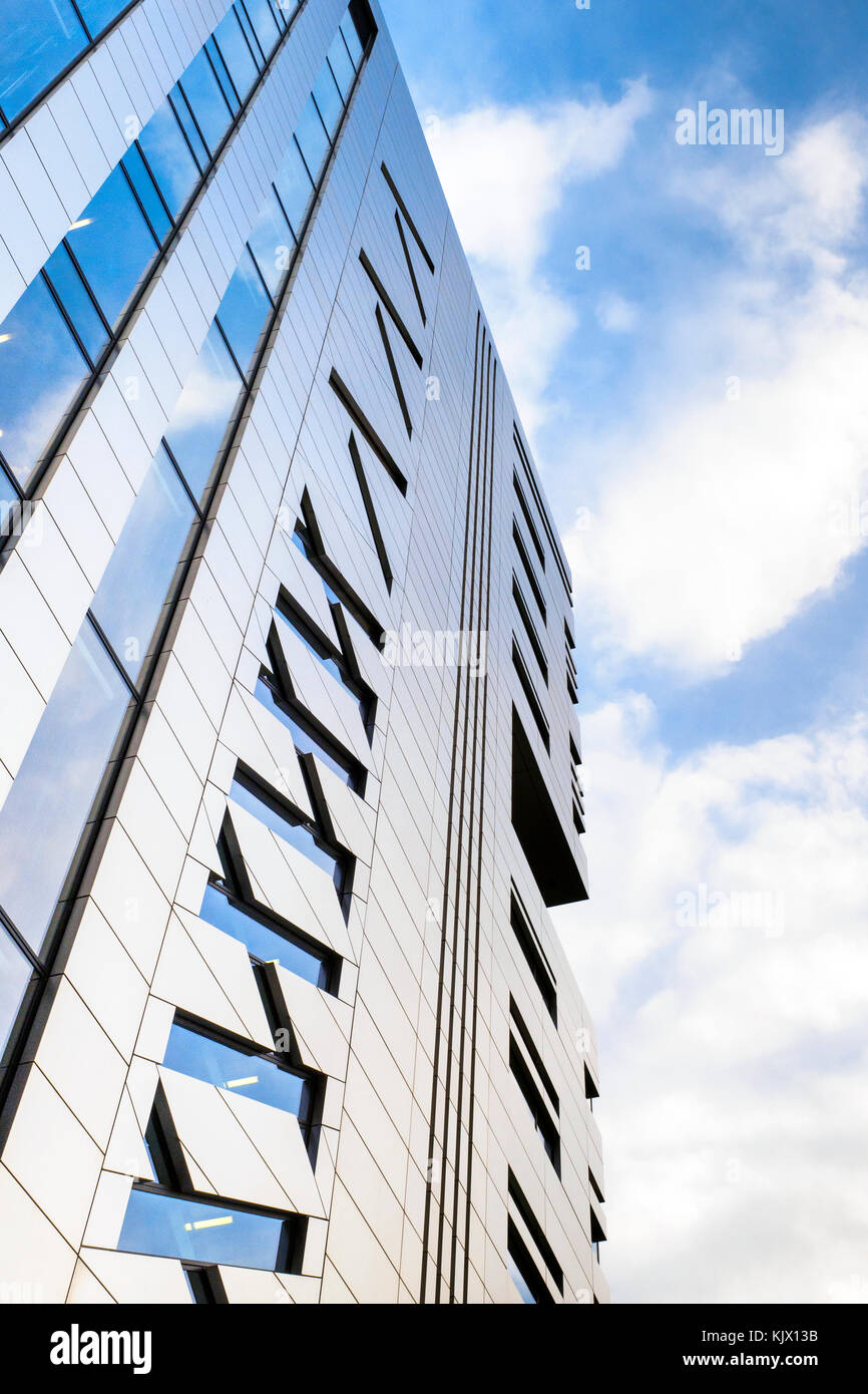 UBS Bürogebäude im Broadgate Kreis - London, England Stockfoto