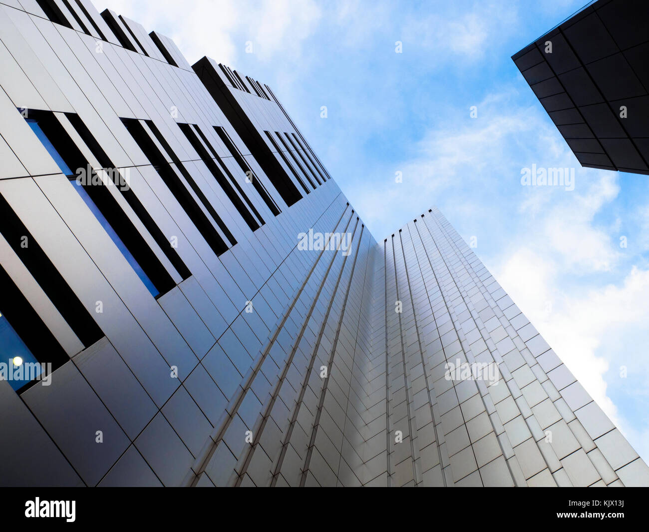 UBS Bürogebäude im Broadgate Kreis - London, England Stockfoto