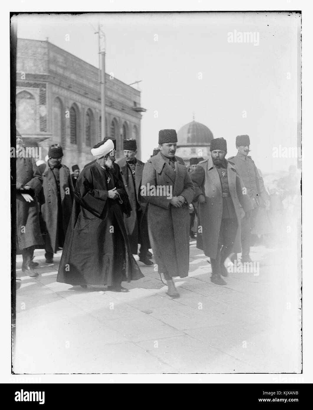 Enver Pascha, die in der Kuppel des Rock Stockfoto