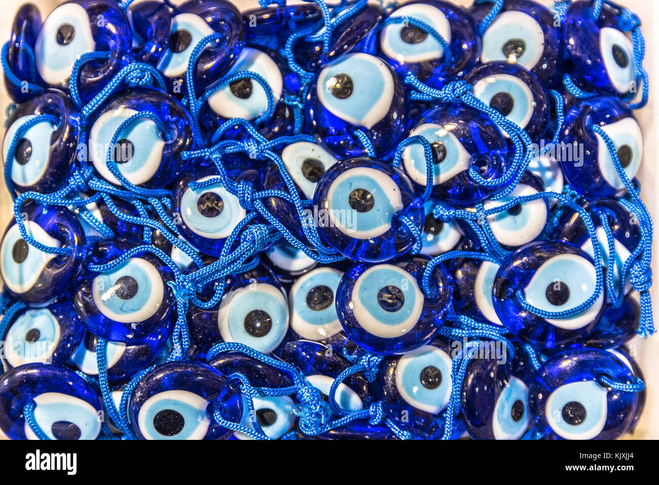 Traditionelle Turkische Souvenir Bose Auge Barte Die Blauen Augen Auch Als Bose Auge Charme Bekannt Stockfotografie Alamy