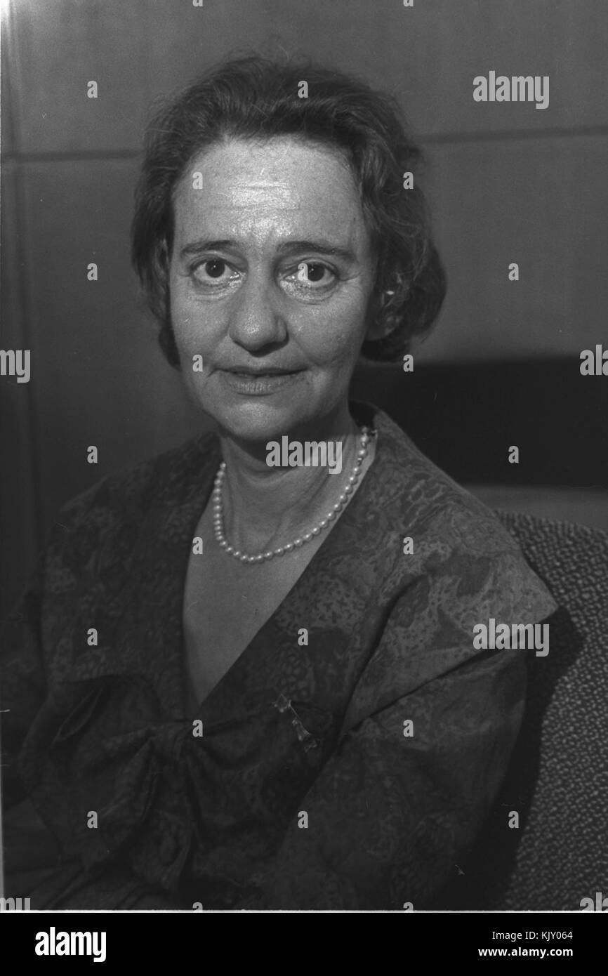 Dichterin Lea Goldberg Stockfoto