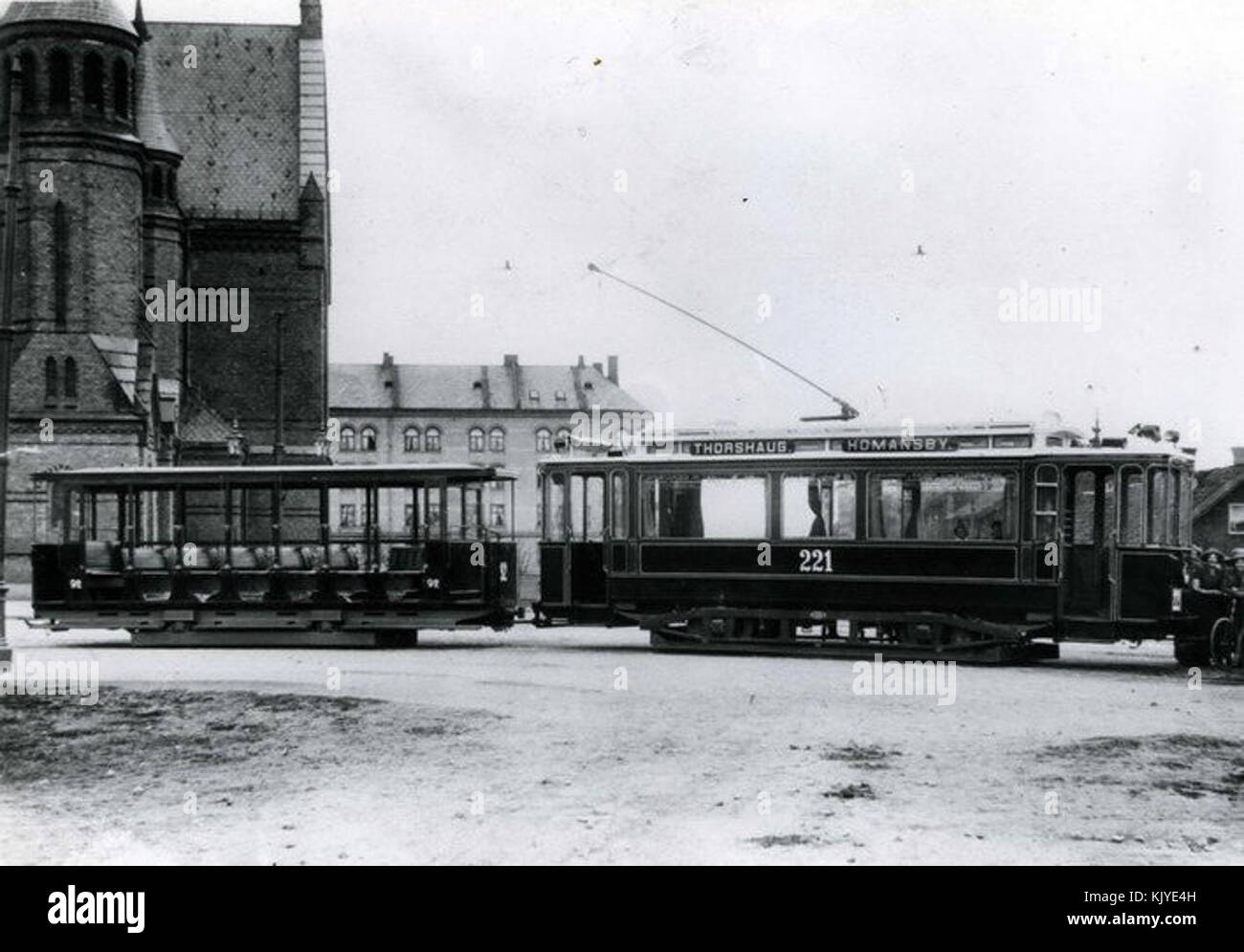 KSS Straßenbahn 221 Stockfoto