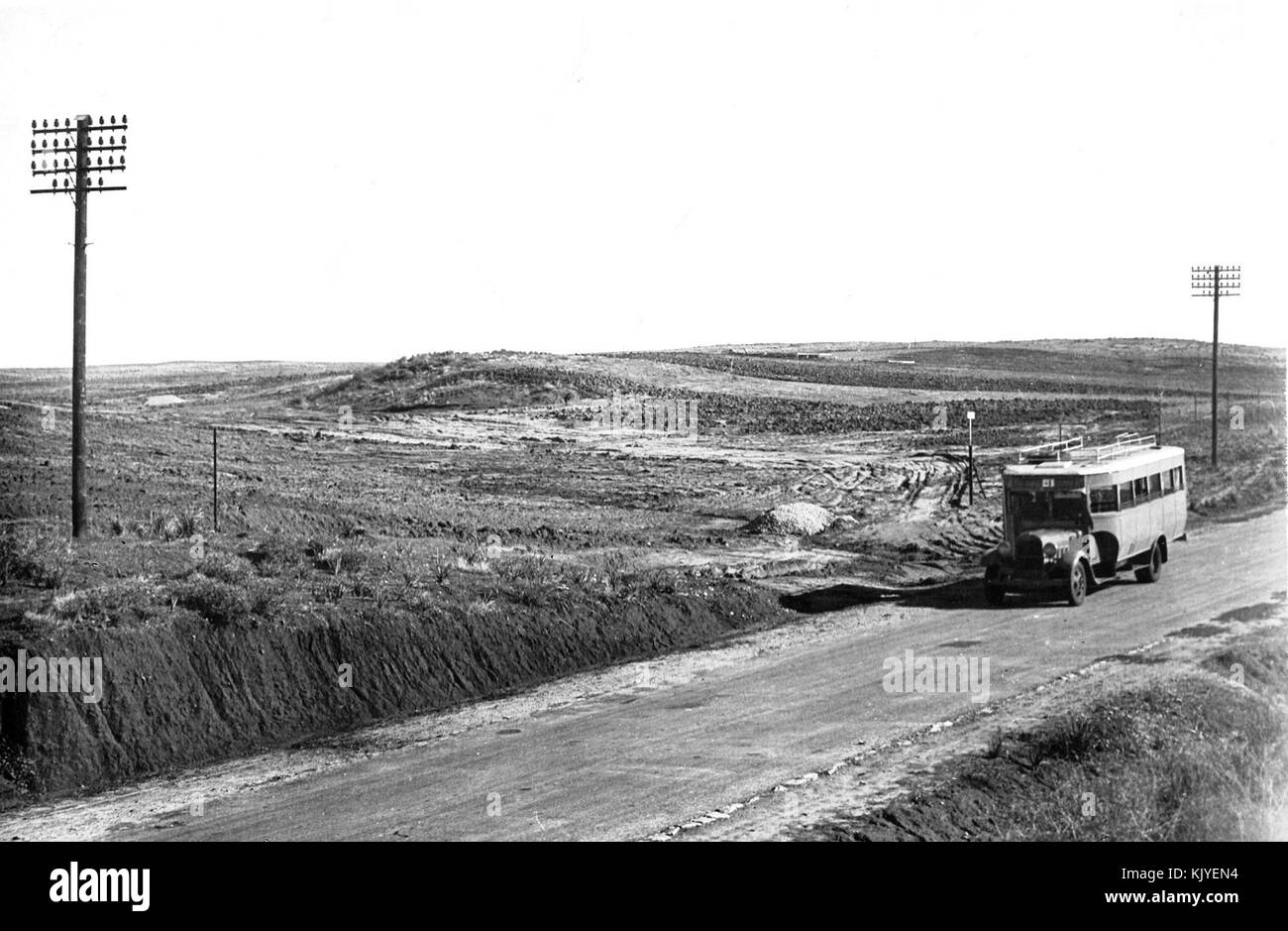 Israel 3332 Moshav Beit Itzhak Stockfoto