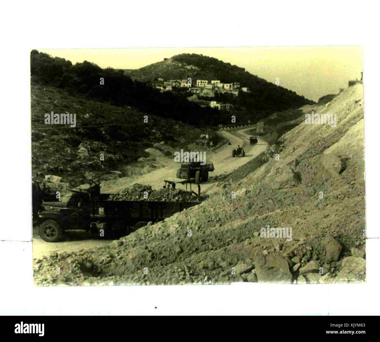 Nördlichen Straßen 50 s Stockfoto