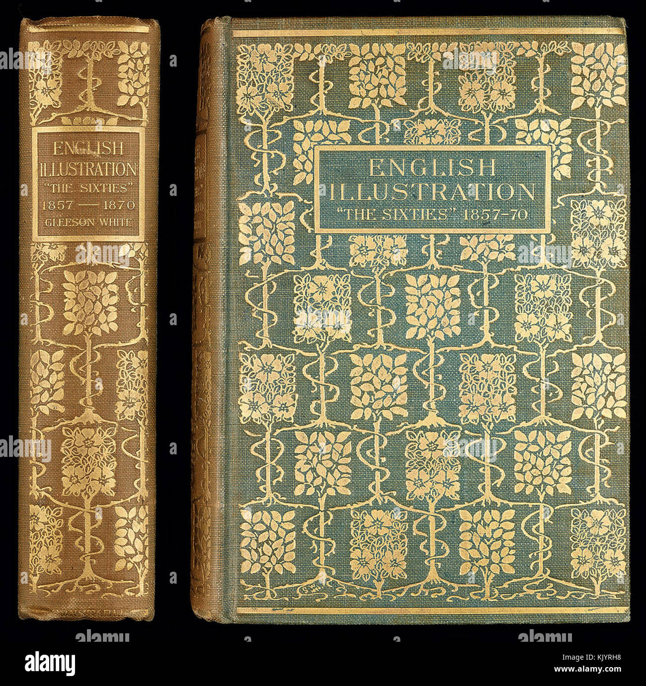 Diese englische Illustration aus dem Jahr 1903 mit dem Titel „The Sixties“ bietet eine historische Perspektive des Lebens in den 1860er Jahren und erfasst die gesellschaftliche Stimmung und Modetrends der Zeit. Stockfoto