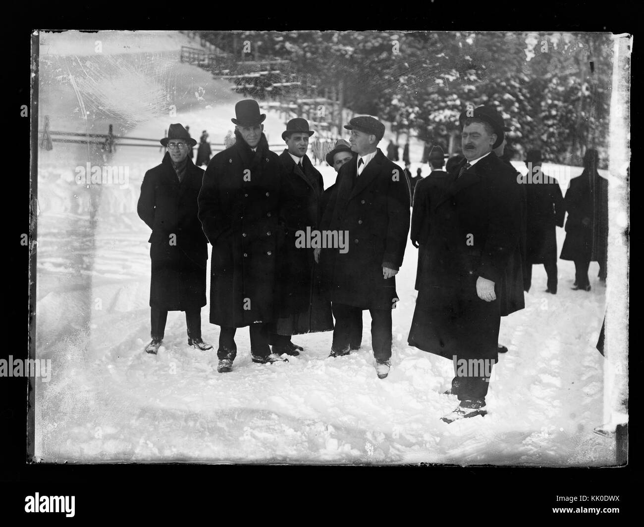 Henry Ford, der amerikanische Industrielle und Gründer der Ford Motor Company. Stockfoto