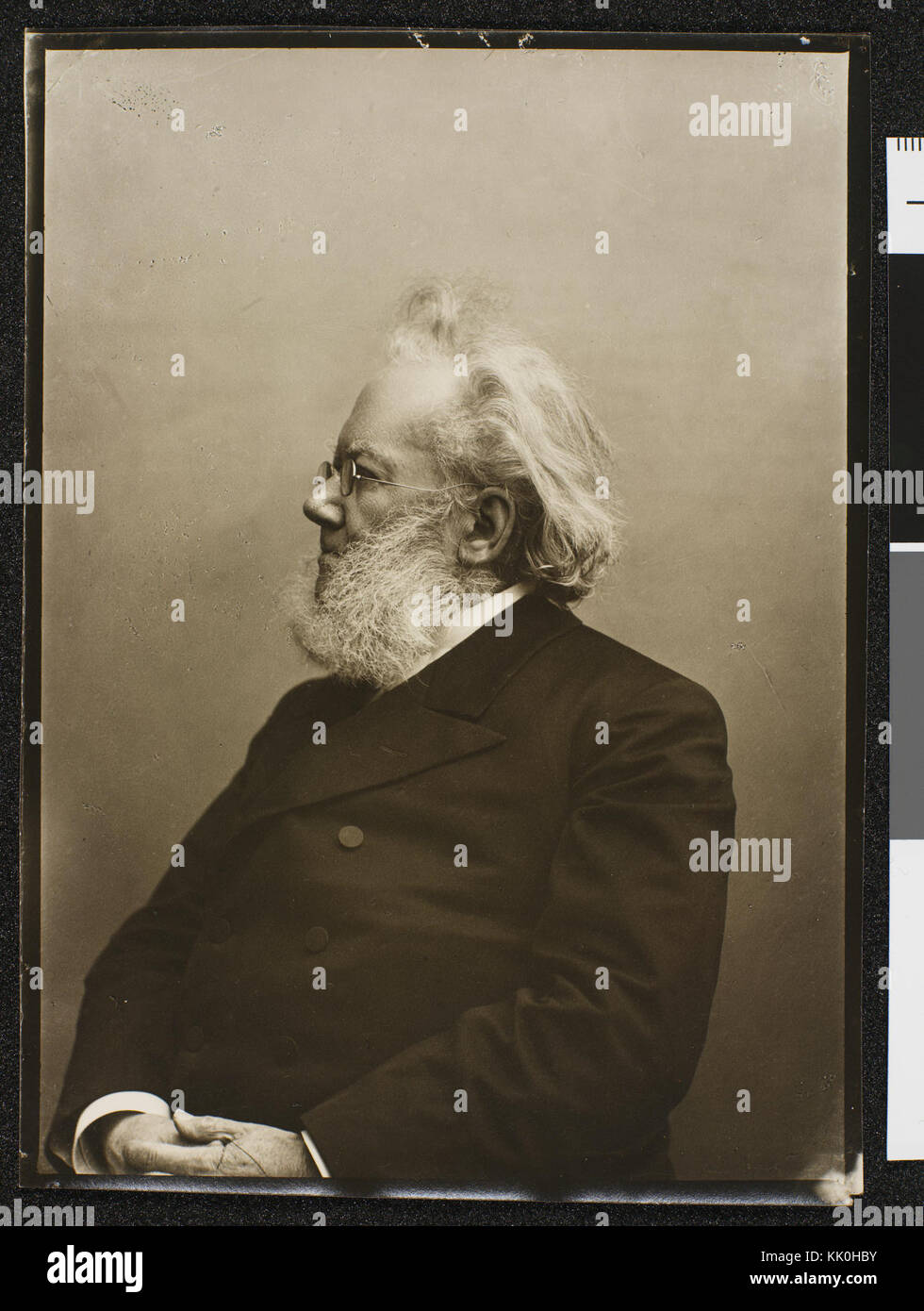 Portrett av Henrik Ibsen, Kristiania, 1898 Keine nb DigiFoto-Maker 20160226 00083 bldsa ib 1a 2004 Stockfoto
