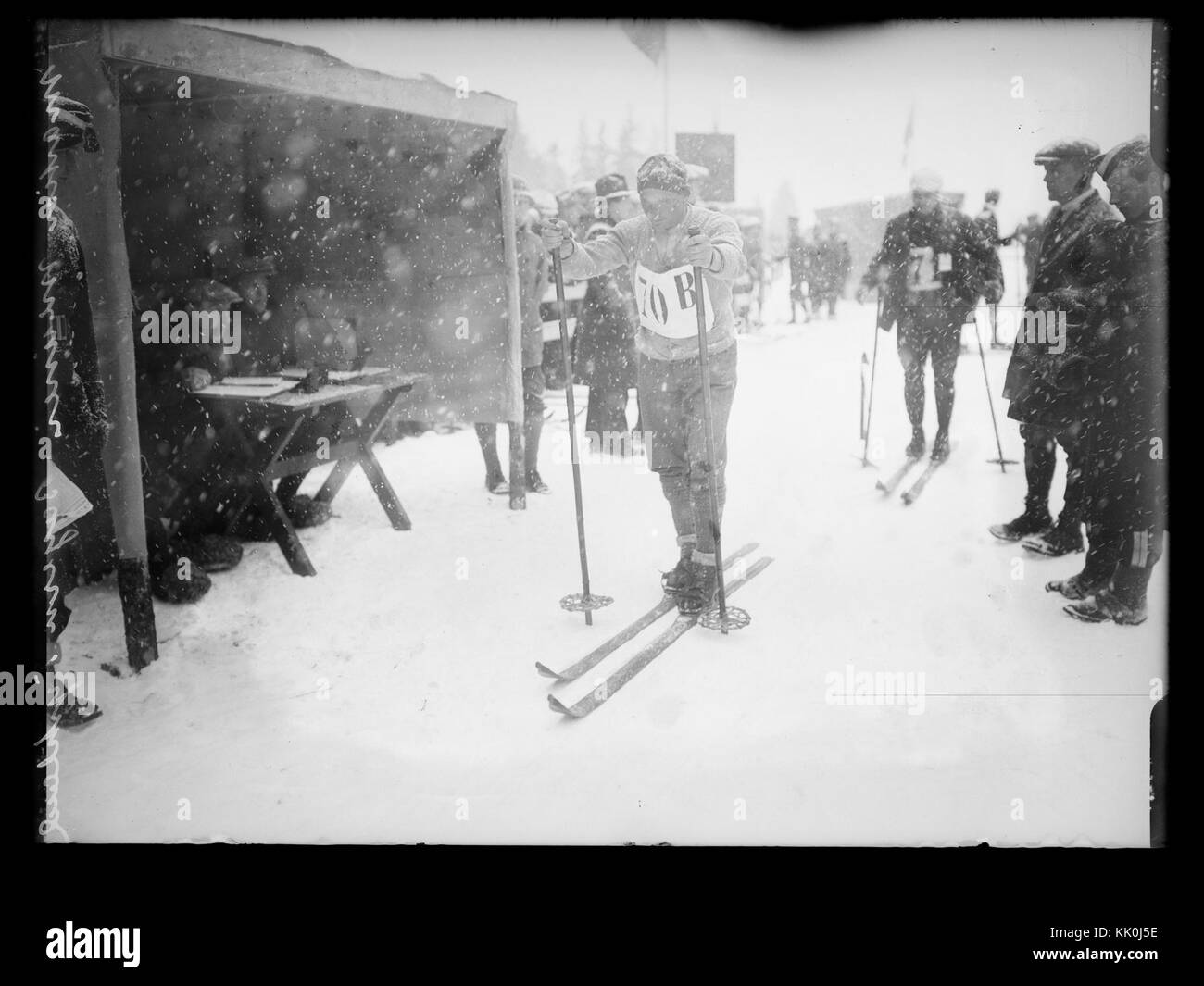 1924 Holmenkolrendet kein nb DigiFoto-Maker 20160302 00119 NB NS NM 03877 Stockfoto