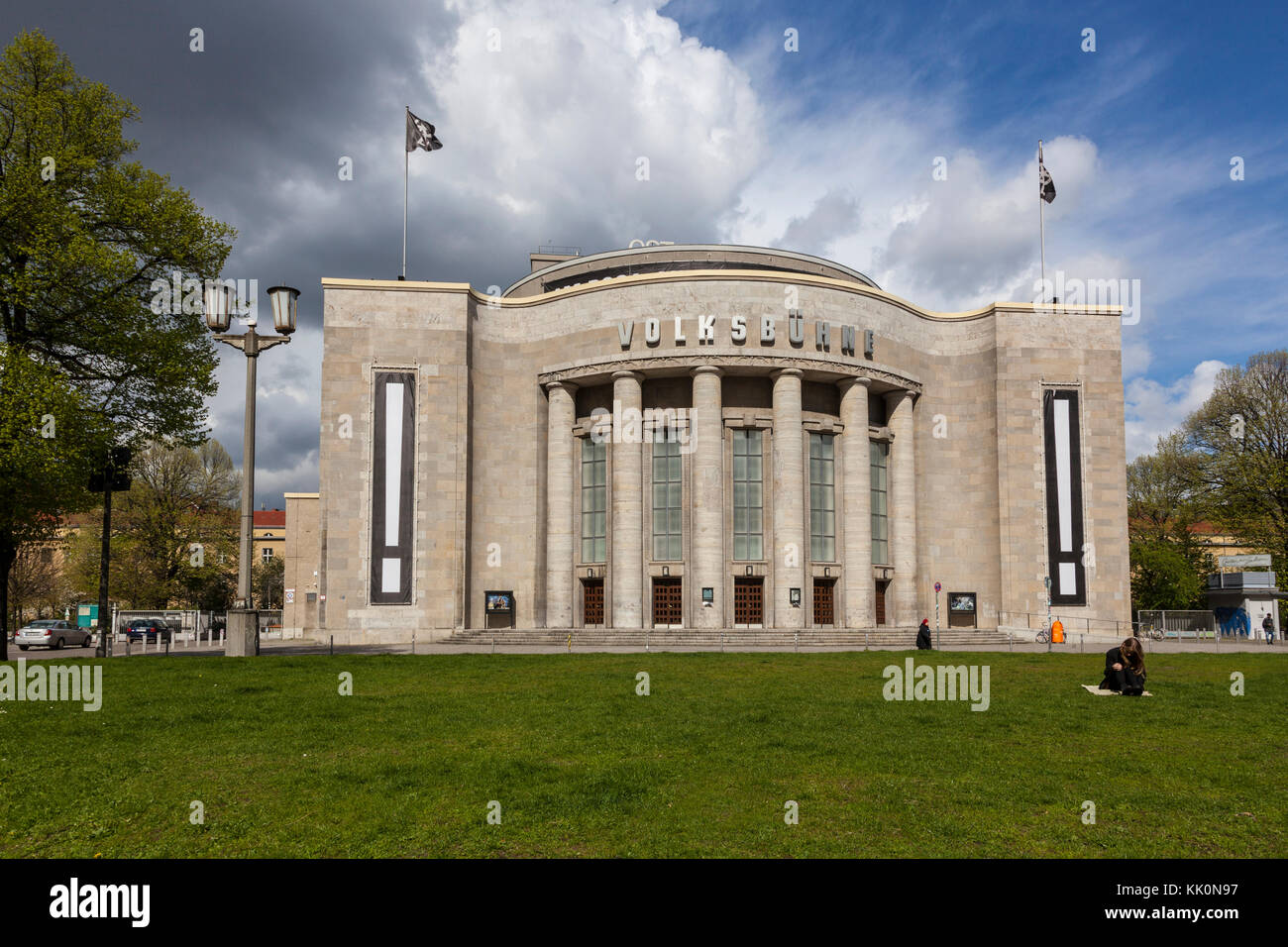 Rosa Luxemburg Platz, Berlin, Deutschland Stockfoto
