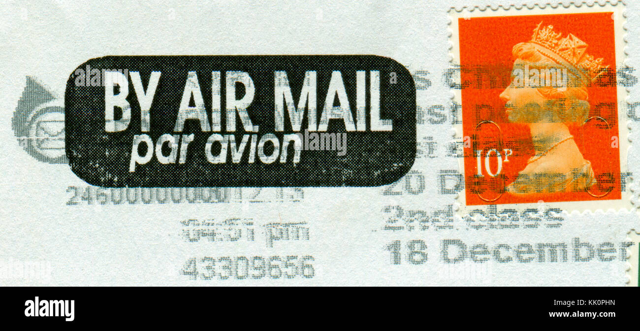 GOMEL, BELARUS, 23. November 2017, Stempel gedruckt in Großbritannien zeigt ein Bild der Elisabeth II., Königin des Vereinigten Königreichs, Kanadas, Australiens, und das Neue Stockfoto