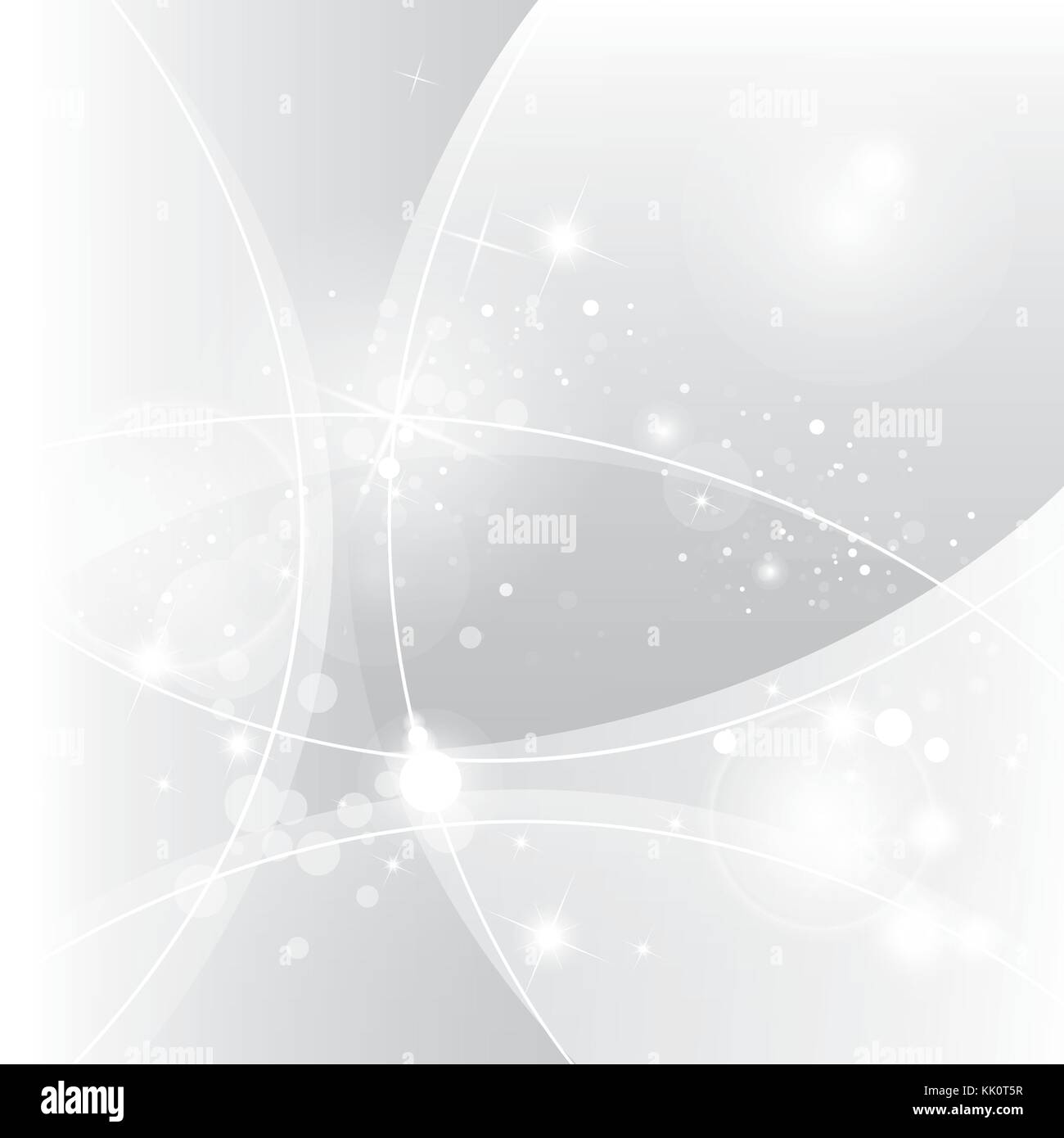 Silber abstract vector Hintergrund Stock Vektor