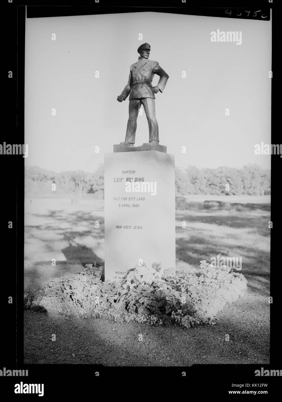 Horten, Leif Schweißen monumentet kein nb DigiFoto-Maker 20160511 00168 NB MIT FNR 09375 C Stockfoto