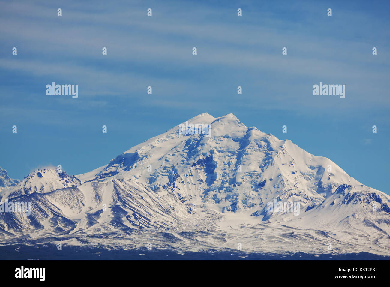 Berge in Wrangell - St. Elias National Park, Alaska Stockfoto