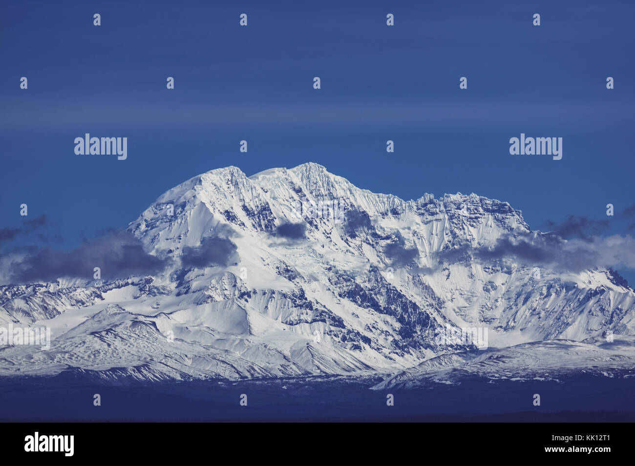 Berge in Wrangell - St. Elias National Park, Alaska Stockfoto
