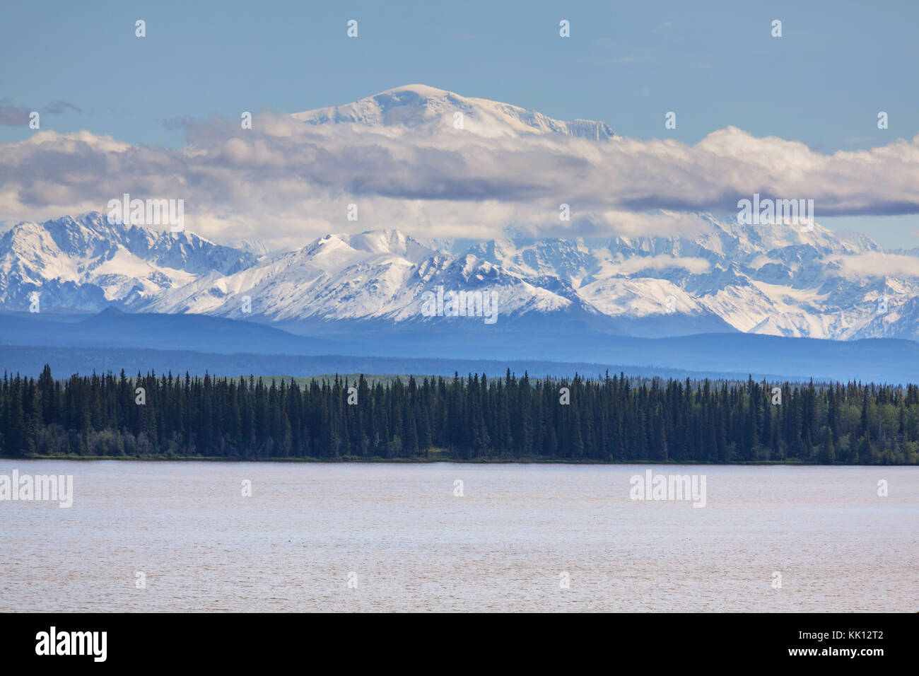 Berge in Wrangell - St. Elias National Park, Alaska Stockfoto