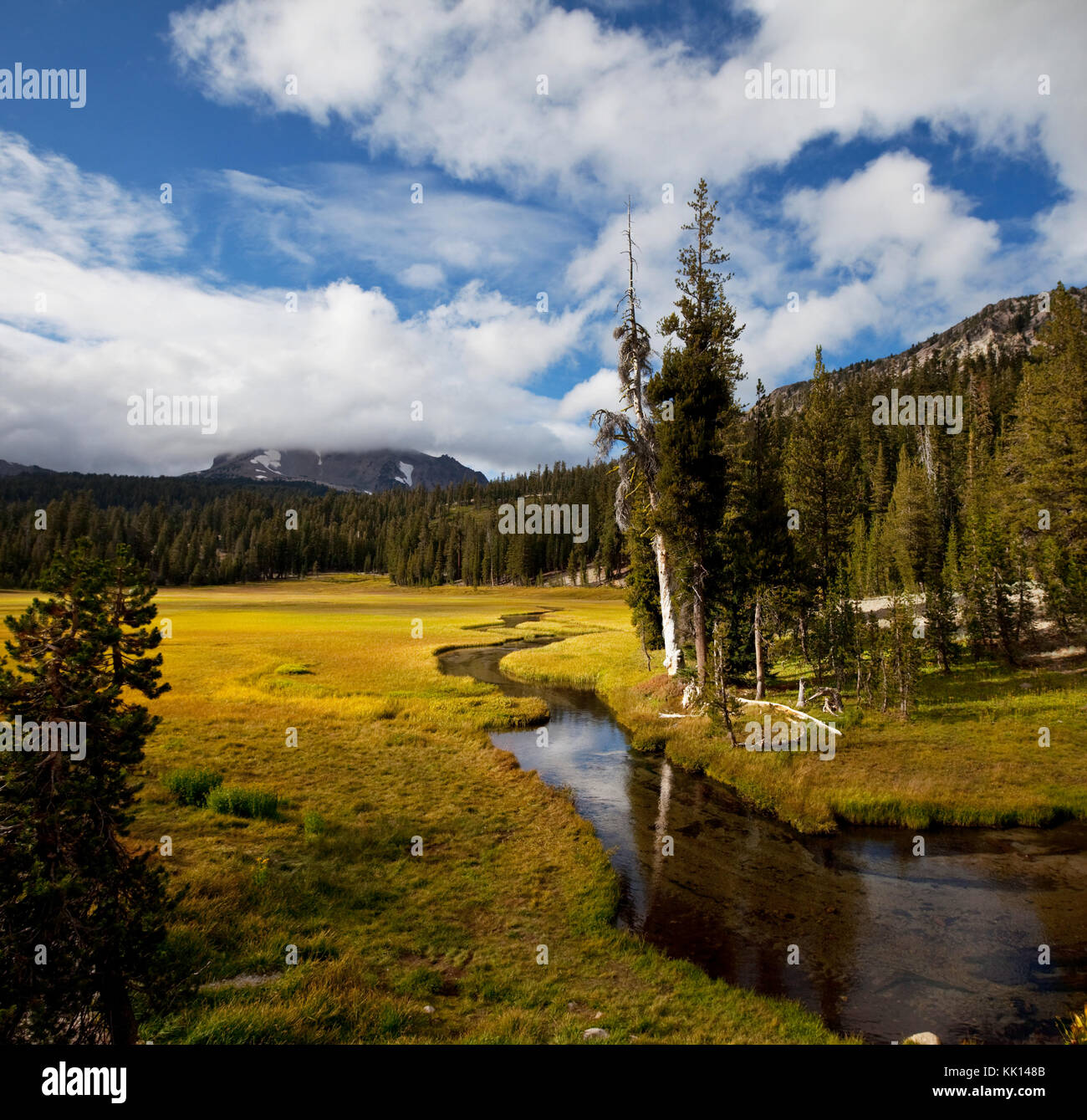 Lassen Volcanic Park Stockfoto