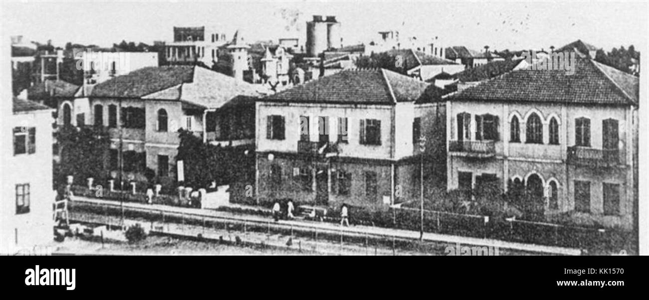 Beit vaad 1920 bis 1930 zu hundert telaviv Stockfoto