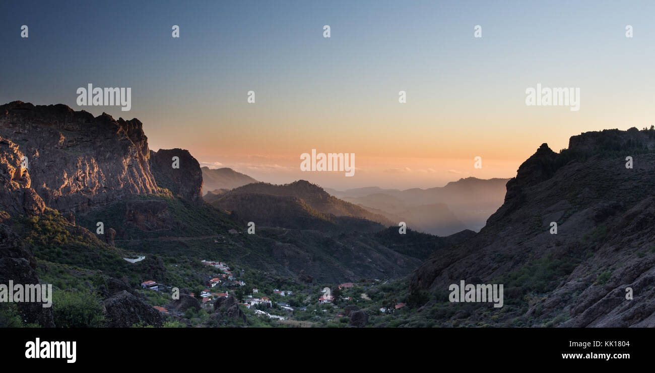 Roque Nublo, Teneriffa Stockfoto