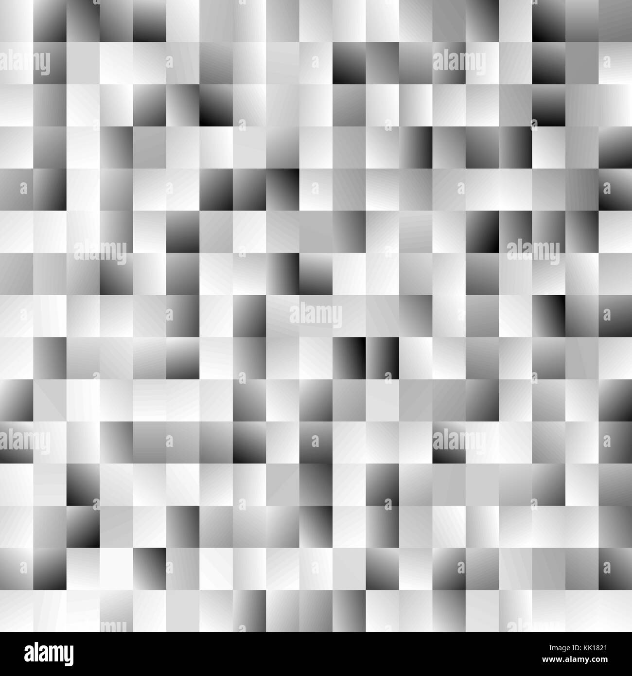 Geometrische Mosaik Rechteck Hintergrund - Moderne vektor design von Rechtecken Stock Vektor