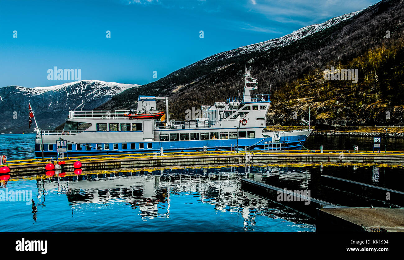 Norwegen Kreuzfahrt Stockfoto