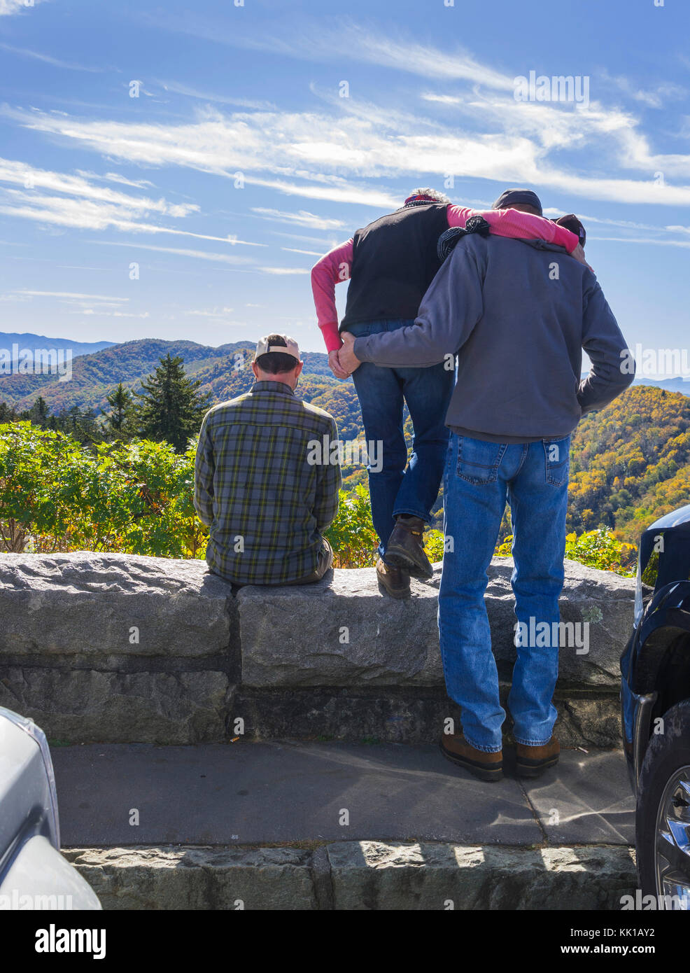 Great Smoky Mountains National Park. Stockfoto